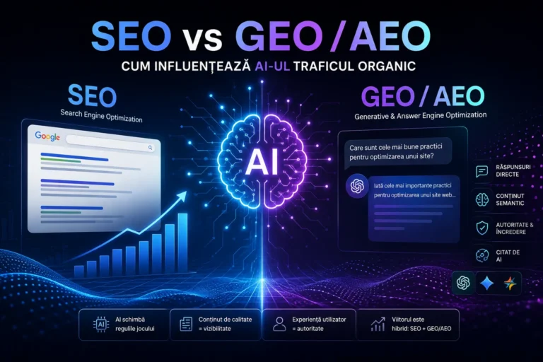 articol SEO vs GEO vs AEO